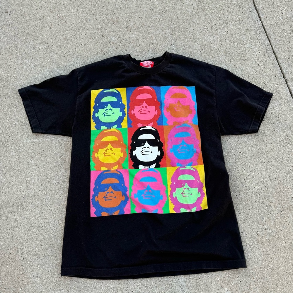 Y2K The Ruthless Records Collection 20th Anniversary Eazy E Pop Art Tee Large